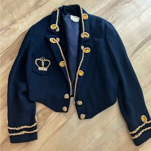 Vintage cropped blazer